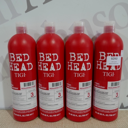 6090 - 4 x Tigi Bed Head S&C Resurrection (331-224)   * This Lot Is Subject To Vat