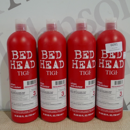 6091 - 4 x Tigi Bed Head S&C Resurrection (331-225)   * This Lot Is Subject To Vat