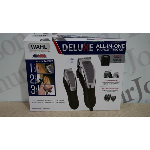 6095 - Wahl Deluxe Combi Kit Eu   - This Lot Requires A Uk Adaptor(331-216)   * This Lot Is Subject To Vat