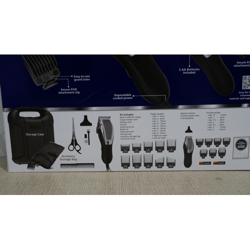 6095 - Wahl Deluxe Combi Kit Eu   - This Lot Requires A Uk Adaptor(331-216)   * This Lot Is Subject To Vat