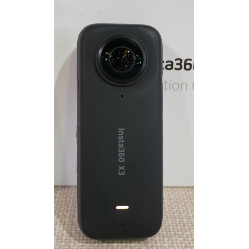 6113 - Insta360 X3 Action Camera With 2x Batteries, Original RRP £379.99 + Vat *This Item Is Subject To Vat... 