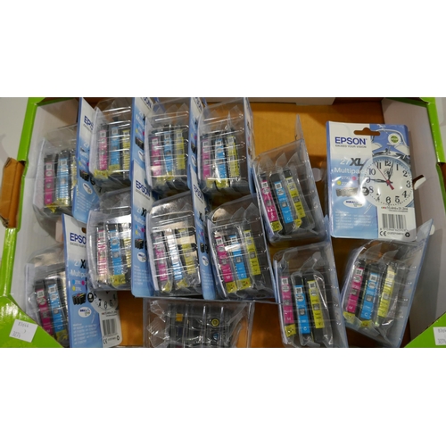 6117 - 13 x Epson T2715 Ink Packs *This Item Is Subject To Vat (327A-187-199)