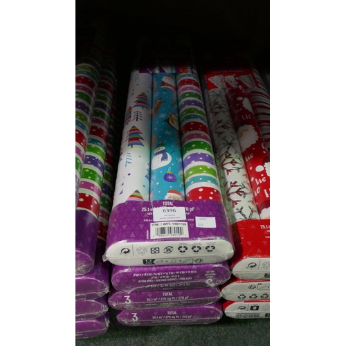 6396 - 4 Packs Of Festive Wrapping Paper   (331-283)   * This Lot Is Subject To Vat