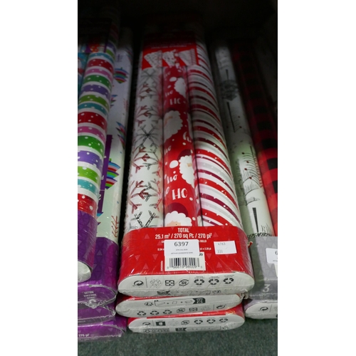 6397 - 3 Packs Of Festive Wrapping Paper    (331-284)   * This Lot Is Subject To Vat