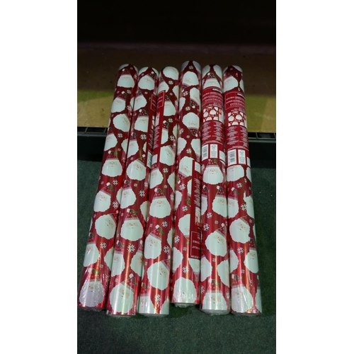 6402 - 6x Rolls Of Festive Wrapping Paper (331-146)   * This Lot Is Subject To Vat