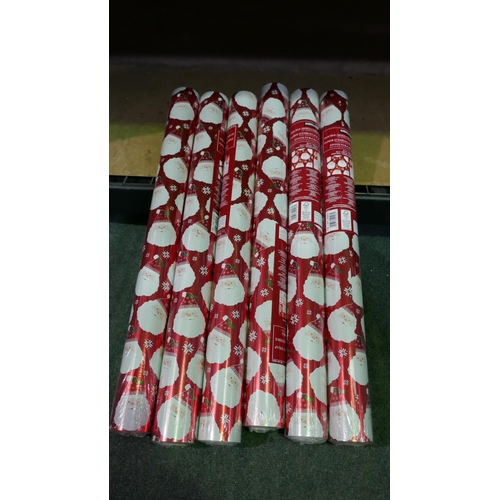 6404 - 6x Rolls Of Festive Wrapping Paper        (331-228)   * This Lot Is Subject To Vat