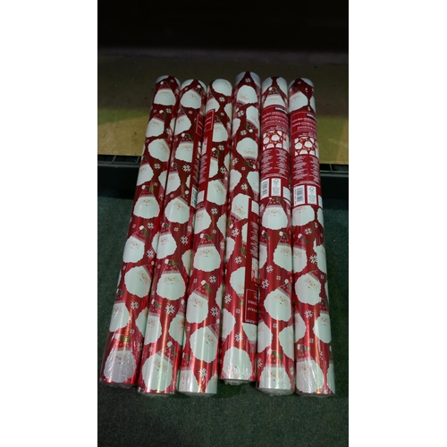 6405 - 6x Rolls Of Festive Wrapping Paper       (331-229)   * This Lot Is Subject To Vat