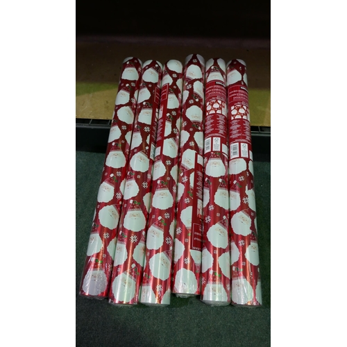 6407 - 6x Rolls Of Festive Wrapping Paper        (331-231)   * This Lot Is Subject To Vat