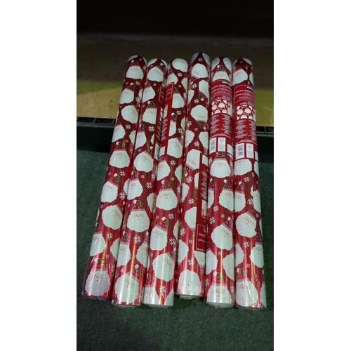 6409 - 6x Rolls Of Festive Wrapping Paper         (331-233)   * This Lot Is Subject To Vat