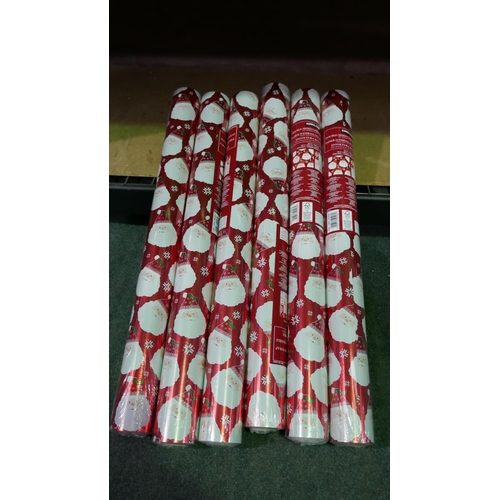 6414 - 6x Rolls Of Festive Wrapping Paper    (331-238)   * This Lot Is Subject To Vat