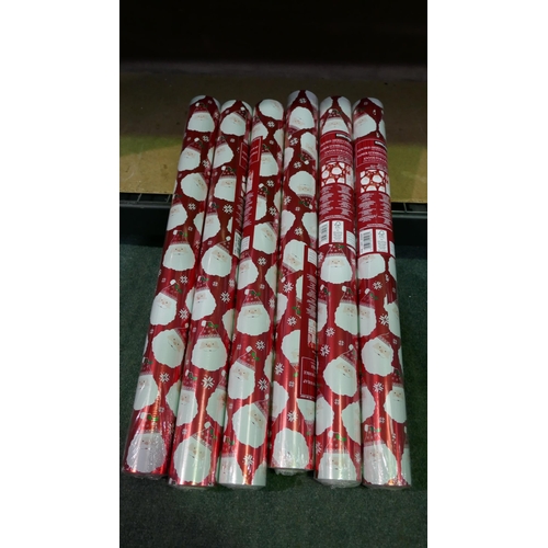 6415 - 6x Rolls Of Festive Wrapping Paper        (331-239)   * This Lot Is Subject To Vat