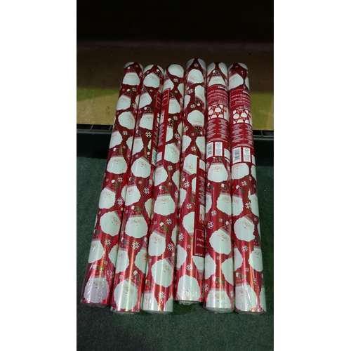 6416 - 6x Rolls Of Festive Wrapping Paper       (331-240)   * This Lot Is Subject To Vat