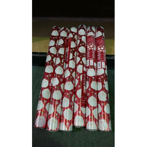 6417 - 6x Rolls Of Festive Wrapping Paper     (331-241)   * This Lot Is Subject To Vat