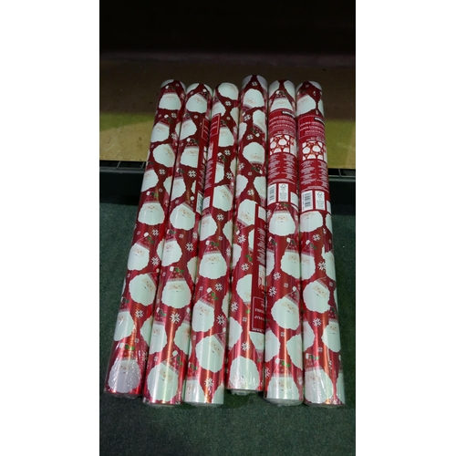 6419 - 6x Rolls Of Festive Wrapping Paper      (331-243)   * This Lot Is Subject To Vat