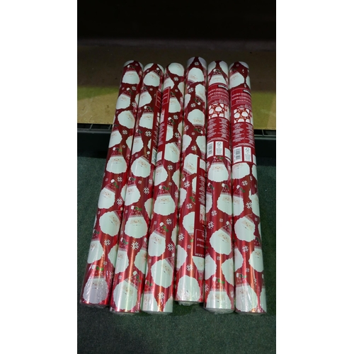 6421 - 6x Rolls Of Festive Wrapping Paper        (331-245)   * This Lot Is Subject To Vat