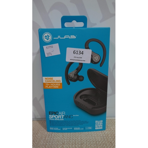 6134 - Jlab Epic Air Sport Anc True Wireless Earbuds *This Item Is Subject To Vat (327A-389)