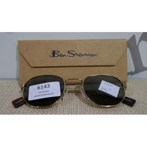 6143 - Ben Sherman Men Clam Sunglasses *This Item Is Subject To Vat (327A-240)