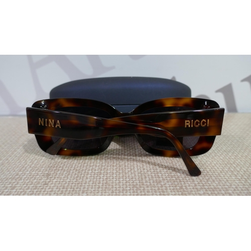 6148 - Nina Ricci Tort Plastic Sunglasses *This Item Is Subject To Vat (327A-202)