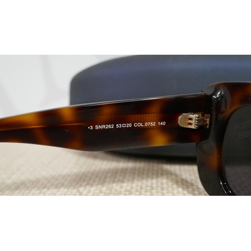 6148 - Nina Ricci Tort Plastic Sunglasses *This Item Is Subject To Vat (327A-202)