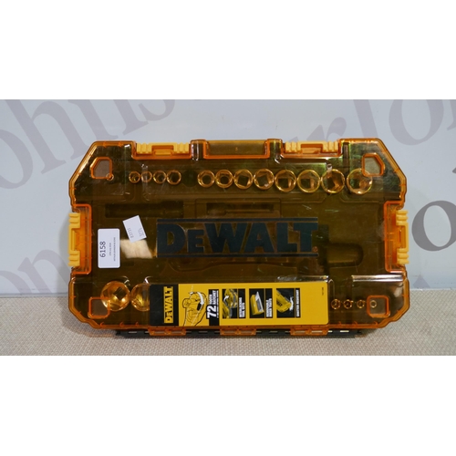 6158 - Dewalt Small Mech Set - Incomplete *This Item Is Subject To Vat (327A-348)