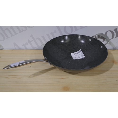 6178 - Nordic Ware Aluminized Steel Wok, Mesa Double Wall Mugs *This Item Is Subject To Vat (327A-170,171)