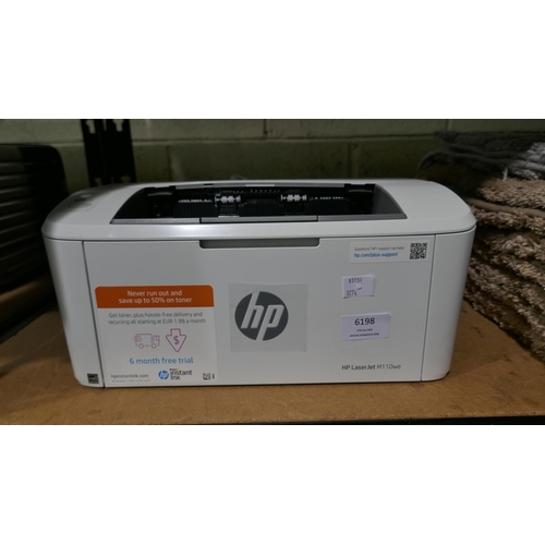 6198 - Hp Laserjet M110W Printer *This Item Is Subject To Vat (327A-323)