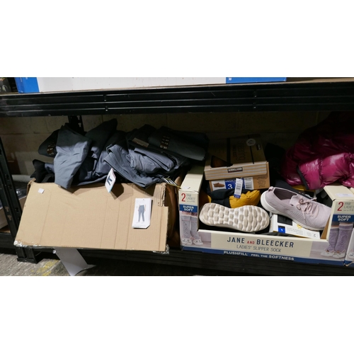 6209 - 3 boxes of Mixed clothing inc Mondetta, Skecher, Etc (327A-604) *This lot is subject to Vat