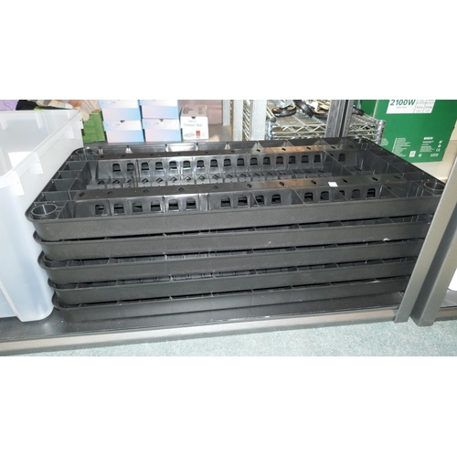 6218 - Greenmade Utility Rack 5 Tier Shelving, Iris 70L Storage Box *This Item Is Subject To Vat (327A-320,... 