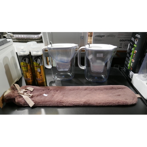 6227 - 2 x Brita Maxtra Xl Style Jugs, Long Hot Water Bottle, Simoniz Tyre Shine 3Pk  *This Item Is Subject... 