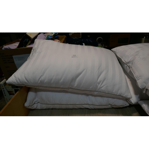 6249 - Hotel Grand Down Roll jumbo Pillows *This Item Is Subject To Vat (327A-99)