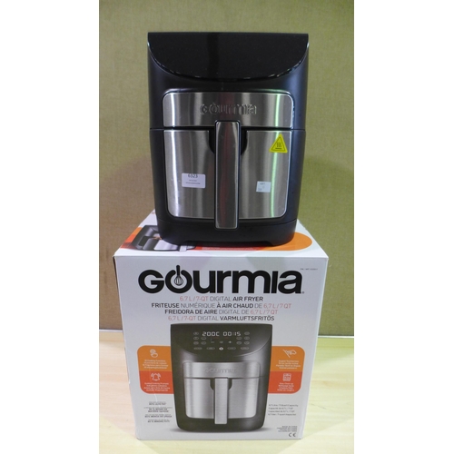 6323 - Gourmia Air Fryer 7Qt Eu   - This Lot Requires A Uk Adaptor, Original Rrp £126.66 + Vat (331-219)   ... 