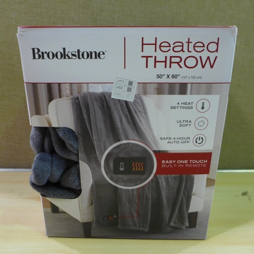 6325 - Brookstone Heated Throw  (331-196)   * This Lot Is Subject To Vat