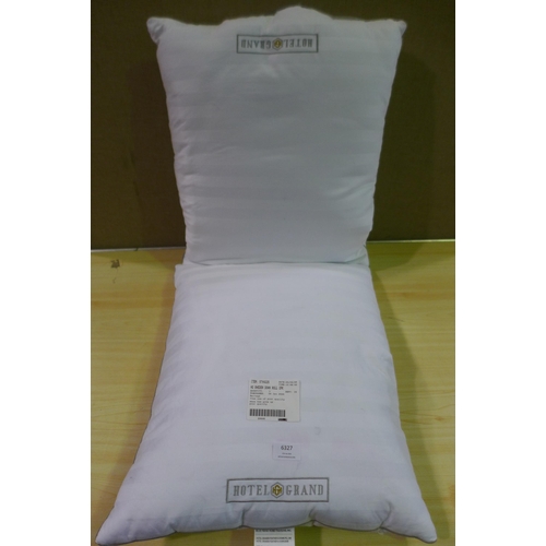 6327 - Hotel Grand Down Roll Pillows (331-200)   * This Lot Is Subject To Vat