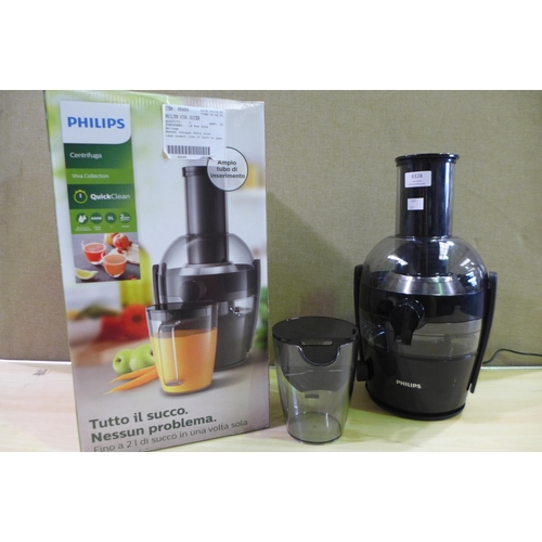 6328 - Philips Viva Juicer        - This Lot Requires A Uk Adaptor(331-193)   * This Lot Is Subject To Vat