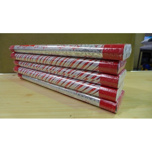 6330 - 5 Packs Of Kirkland Signature Trio Pack Wrapping Paper      (331-272)   * This Lot Is Subject To Vat