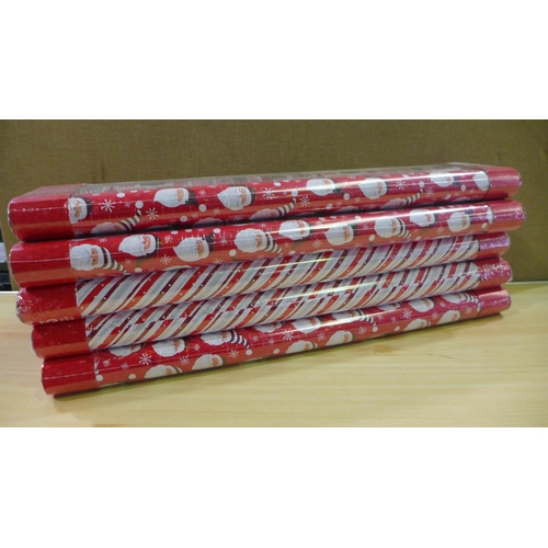 6331 - 5 Packs Of Kirkland Signature Trio Pack Wrapping Paper       (331-273)   * This Lot Is Subject To Va... 