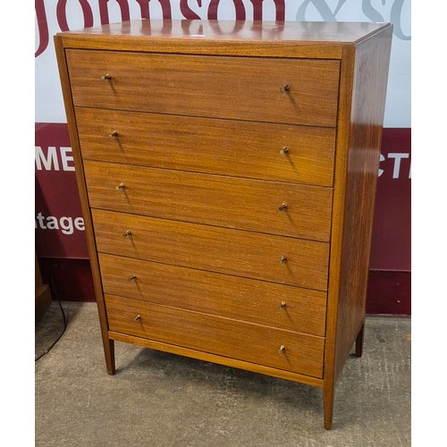 6 - A Loughborough for Heals teak chest of drawers