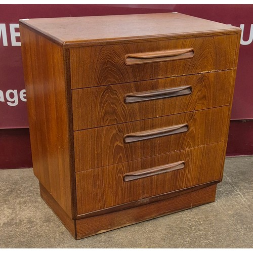 48 - A G-Plan Fresco teak chest of drawers