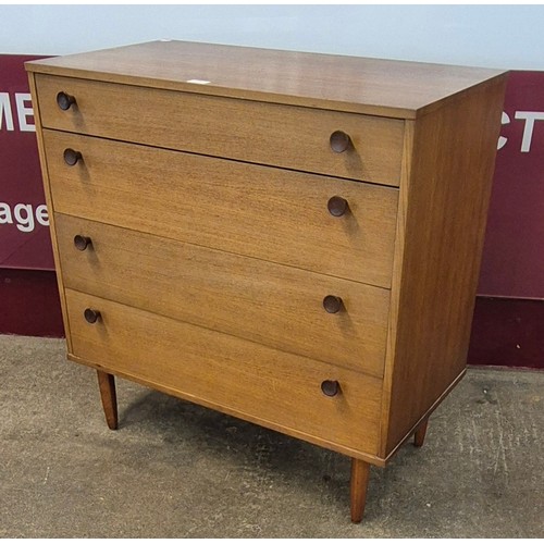 57 - An Avalon teak chest of drawers