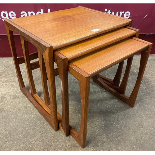 78 - A G-Plan Quadrille teak nest of tables