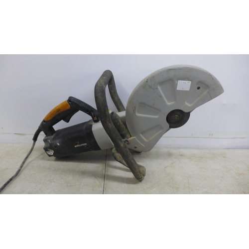 2008 - An Evolution 008-0001, 2400W, 230-240V stone cutting saw, (fits 305mm blade)