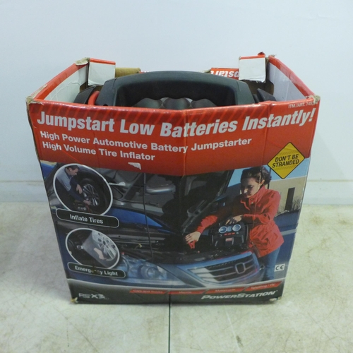 2010 - A Power Station PSX3EU, 16V jump starter and a Mac Tools CJP1200A ultra capacitor jump starter