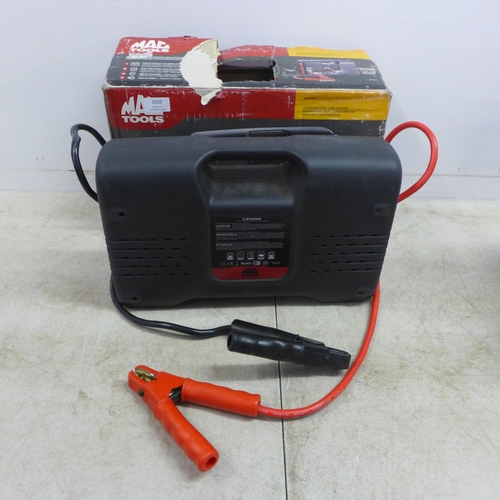 2010 - A Power Station PSX3EU, 16V jump starter and a Mac Tools CJP1200A ultra capacitor jump starter