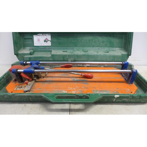 2019 - A Rubi TM-50 tile cutter in case