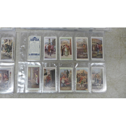 2070 - 36 cigarette card sets, mainly John Players cigarettes cards and Wills cigarette cards