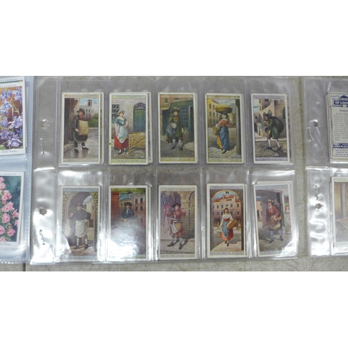 2070 - 36 cigarette card sets, mainly John Players cigarettes cards and Wills cigarette cards