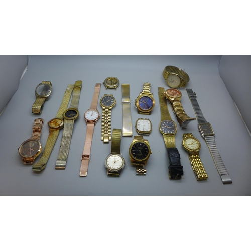 1013 - A collection of wristwatches