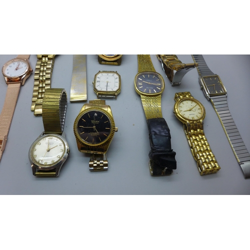 1013 - A collection of wristwatches