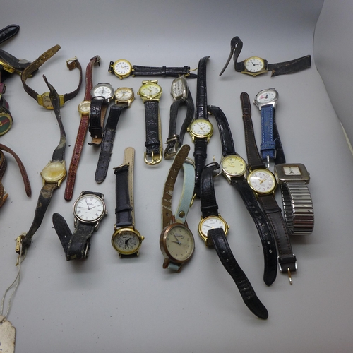 1016 - Assorted wristwatches