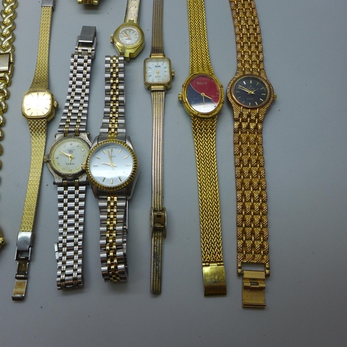 1022 - Assorted lady's wristwatches